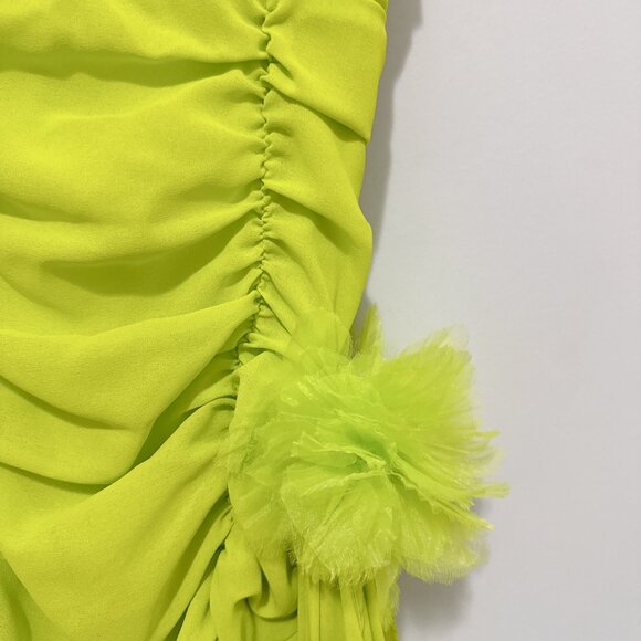 For Love & Lemons Lorlai Mini Party Ruched Dress NWOT - Picture 8 of 9